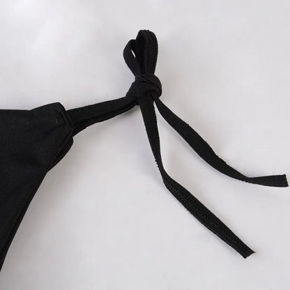 Moonbiffy Női Bikini Halteres