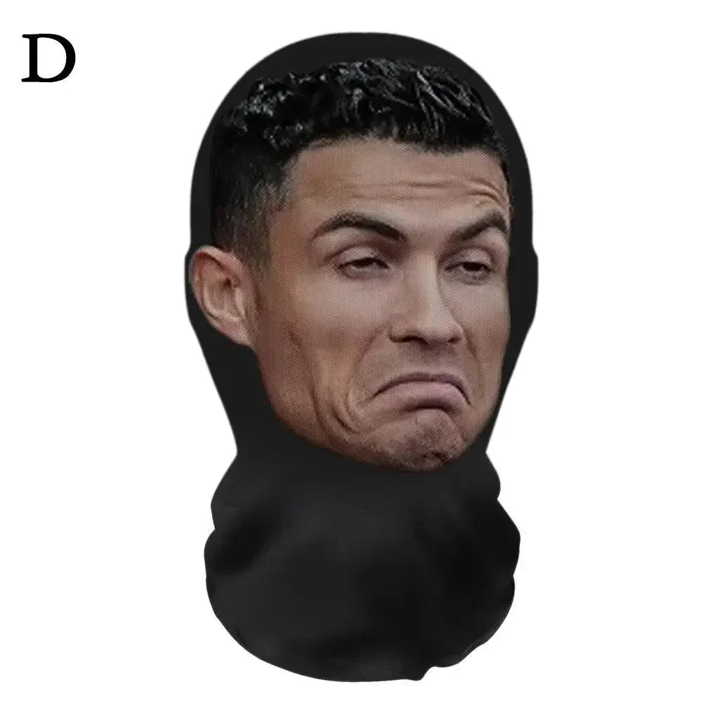 Realisztikus 3D Arcmaszk Férfiaknak és Nőknek - Halloween Cosplay Balaclava