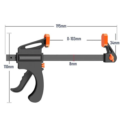Woodworking Clamp 4 Inch Quick
