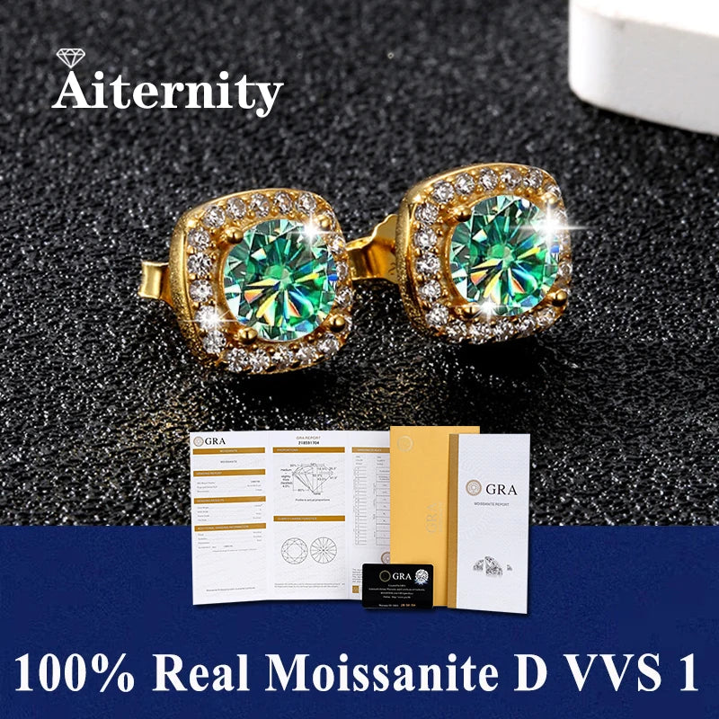 Moissanite Fülbevaló AITERNITY