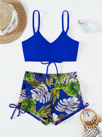 Magas Derékú Bikini Kötős