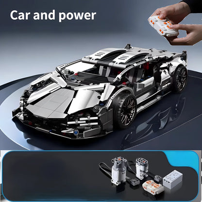 RC Autó Tech Racer Építő Játék