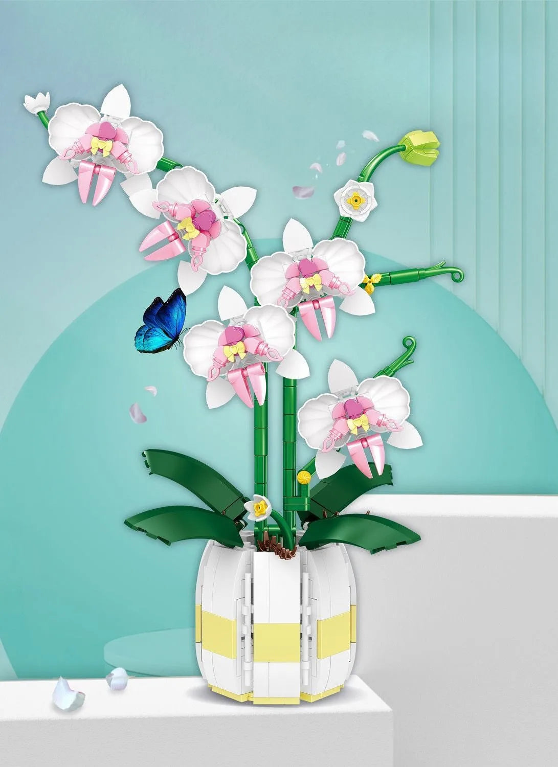 NONECE Orchidea Építő Kocka