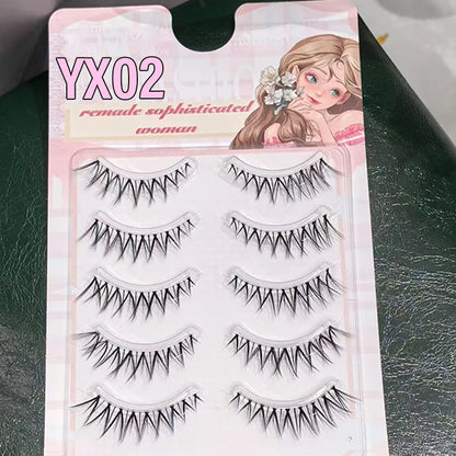 DIY U Szempillák Spiky Kpop