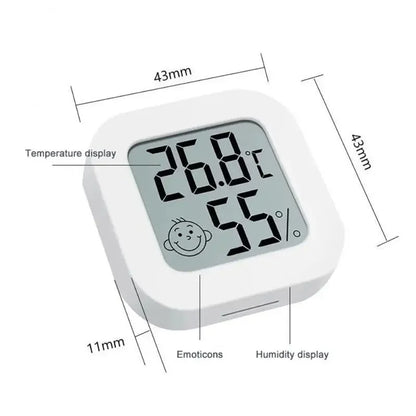 Mini LCD Hőmérő Higrométer