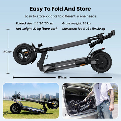 W9 Offroad iScooter Rider