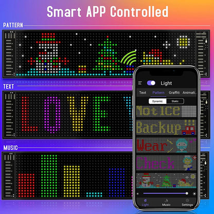 LED Mátrix Panel Bluetooth