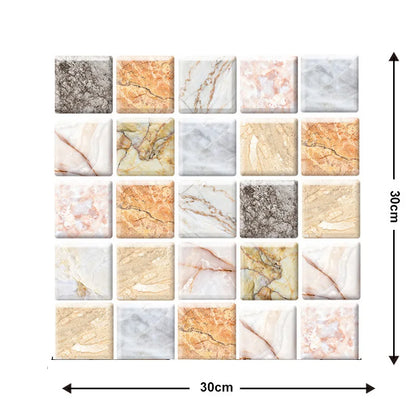 Öntapadós Csempe 3D Matrica