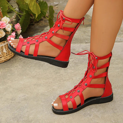 Damenschuhe RZSMTYA Schnürschuhe