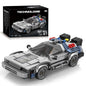 M MENBIS 1 24 Classic Movie Racing Car Építő Kocka Készlet Lego Kompatibilis MOC Modell Gyerekeknek