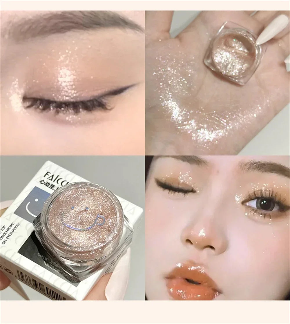 Zselés Glitter Szemhéjfesték