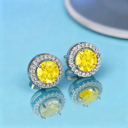 Aiternity Zircon Fülbevaló 18K