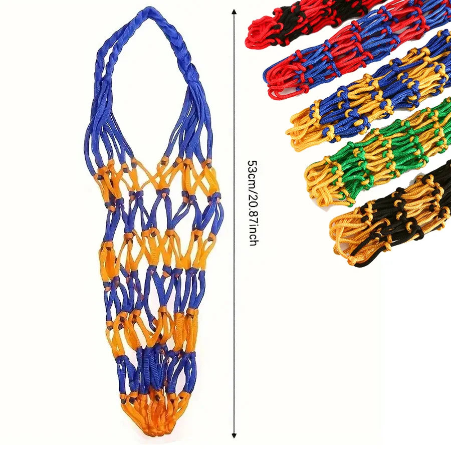 3 Darabos Labda Tartó Háló Zsák - Nylon Tartó És Kényelmes Szállítás Minden Labdára
