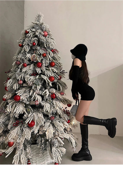 JEYONGZOOCN Bodycon Ruha Mini