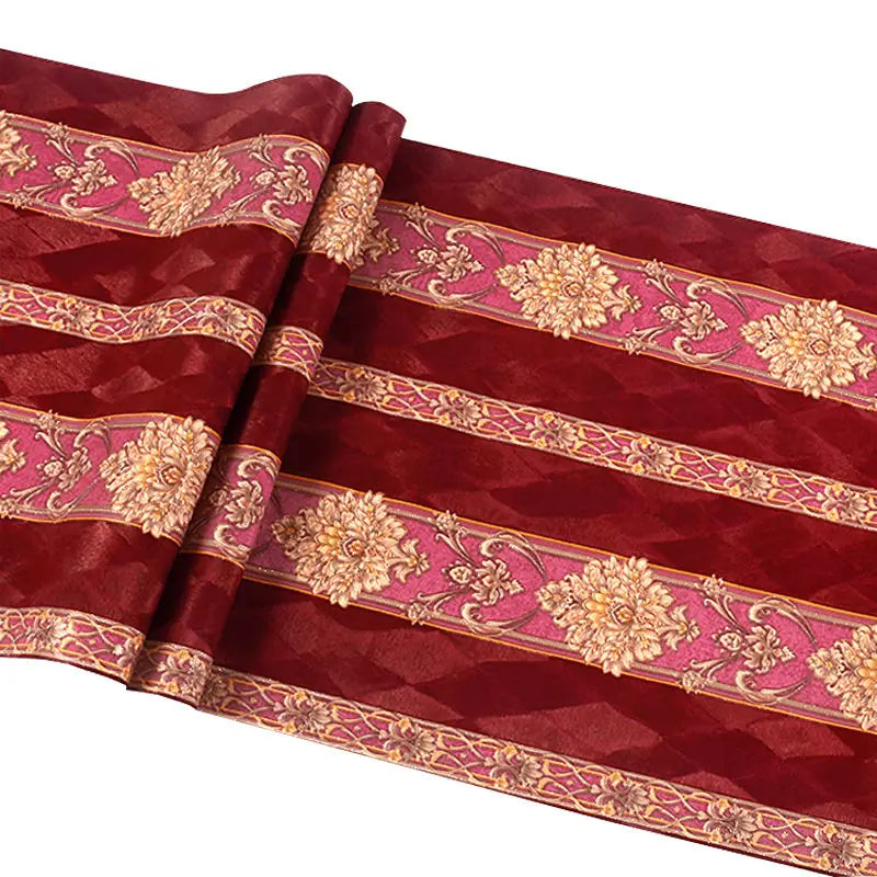 DZQCN Damask 3D Tapéta Vízálló