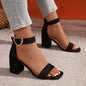 RZSMTYA Damenschuhe mit angesetztem Absatz