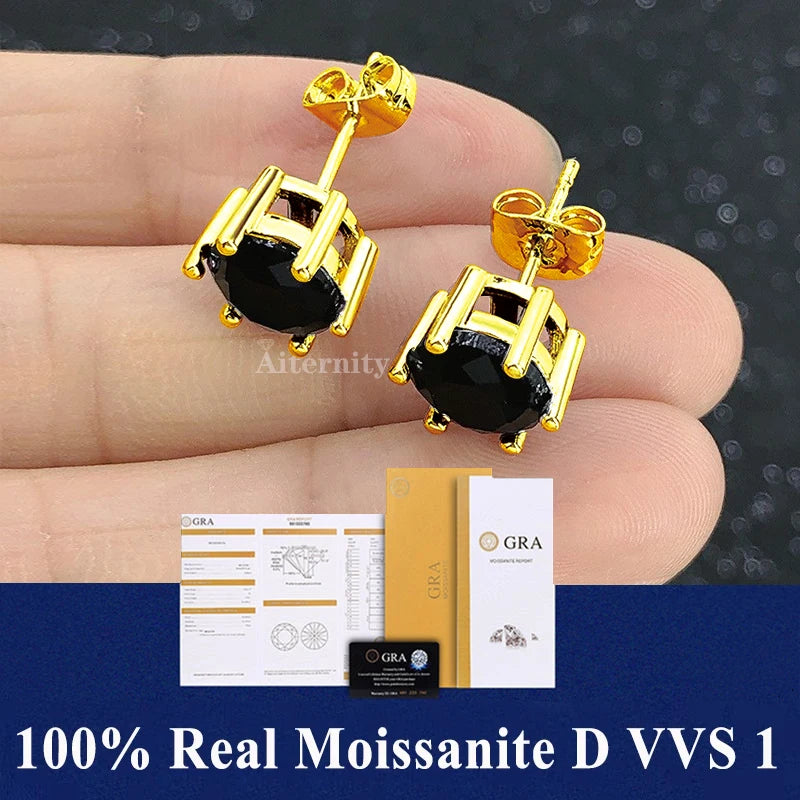 Aiternity Moissanite Fülbevaló