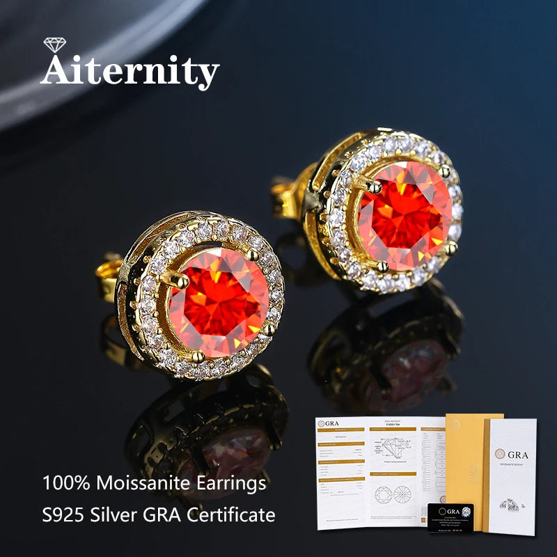 Moissanite Fülbevaló AITERNITY