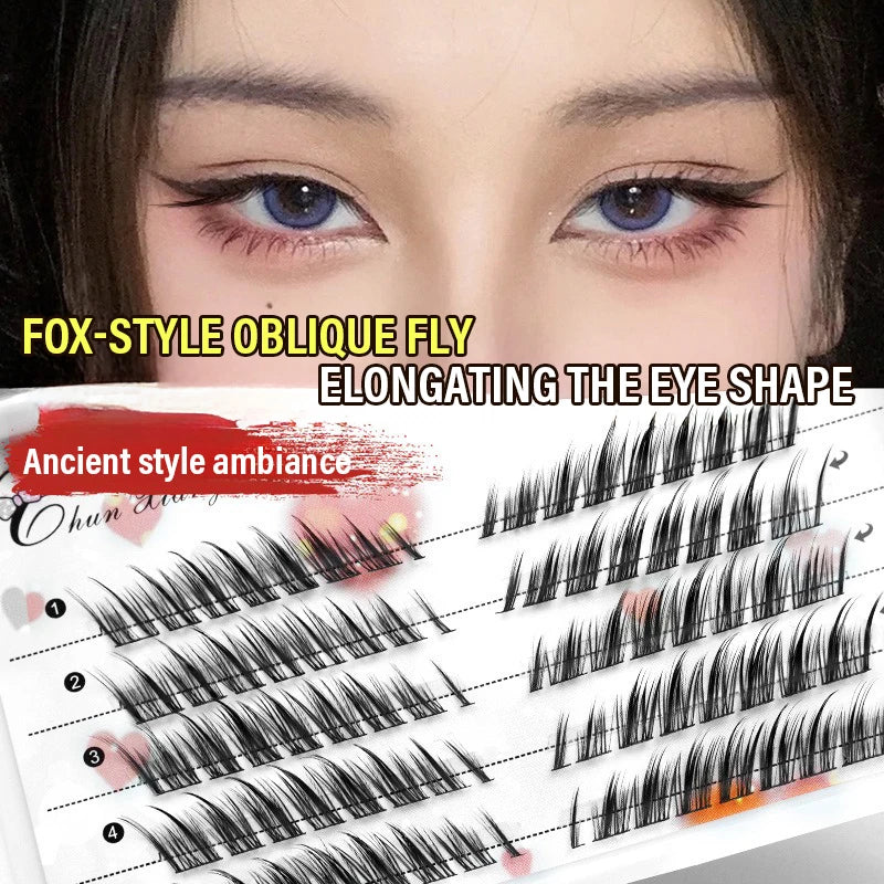 3D Egyedi Műszempillák Fox Eye