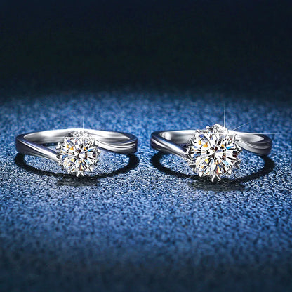 Moissanite Gyűrű AITERNITY