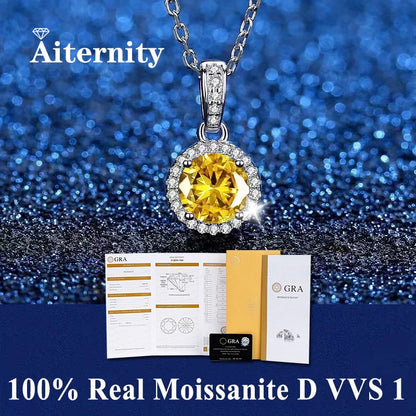 AITERNITY Moissanit 925 Anhänger