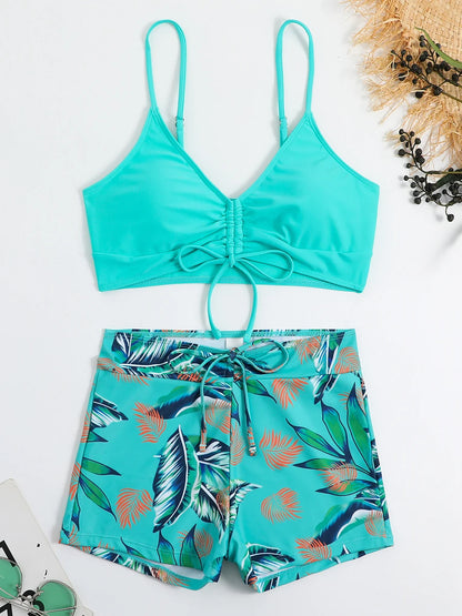 Magas Derékú Bikini Kötős