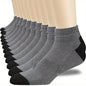 NONECN Herren-Baumwoll-Knöchelsocken, atmungsaktiv – Bequeme Sommersocken für den Alltag