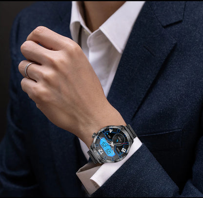 OutdoorTech GPS Sportos Okosóra Férfiaknak - 1,85 Hüvelykes AMOLED Kijelző NFC és HD Hívás IP68 Vízálló