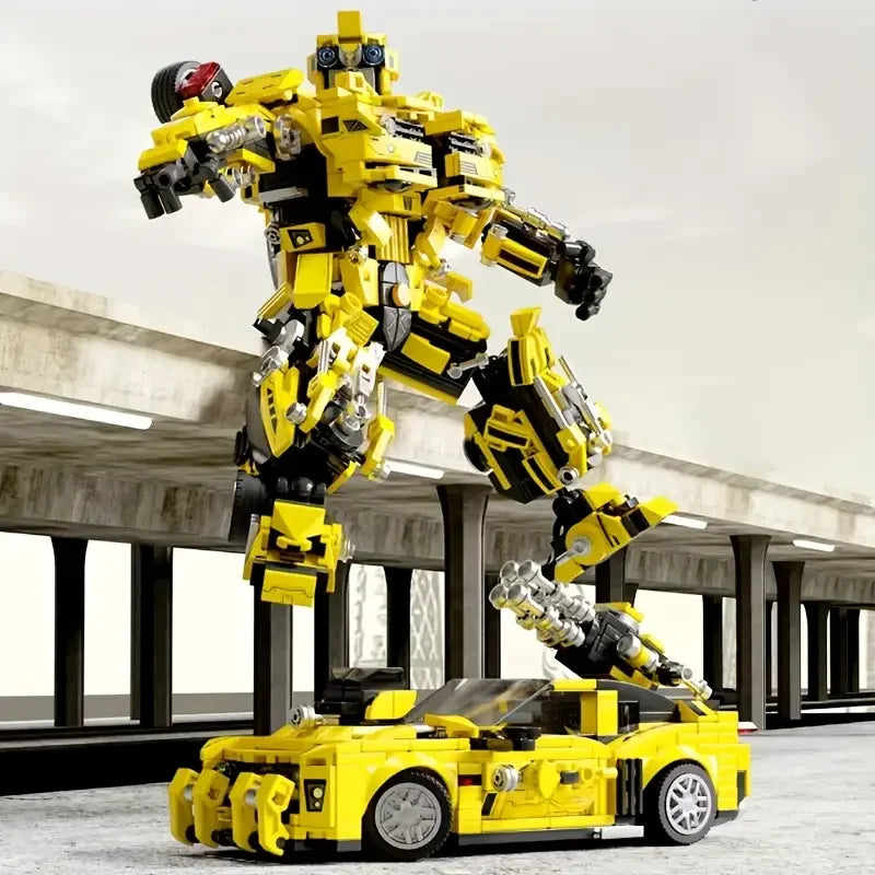 1060 Abs Building Block Toys - 2 Az 1-Ben Modell Építő Készlet Felnőtt Kreatív Otthoni Dekorációhoz