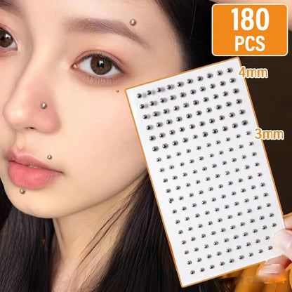 Hamis Piercing Matrica Ezüst