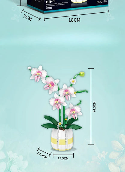 NONECE Orchidea Építő Kocka