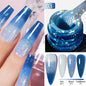 Puente Cat Eye Gel Fényes Kék