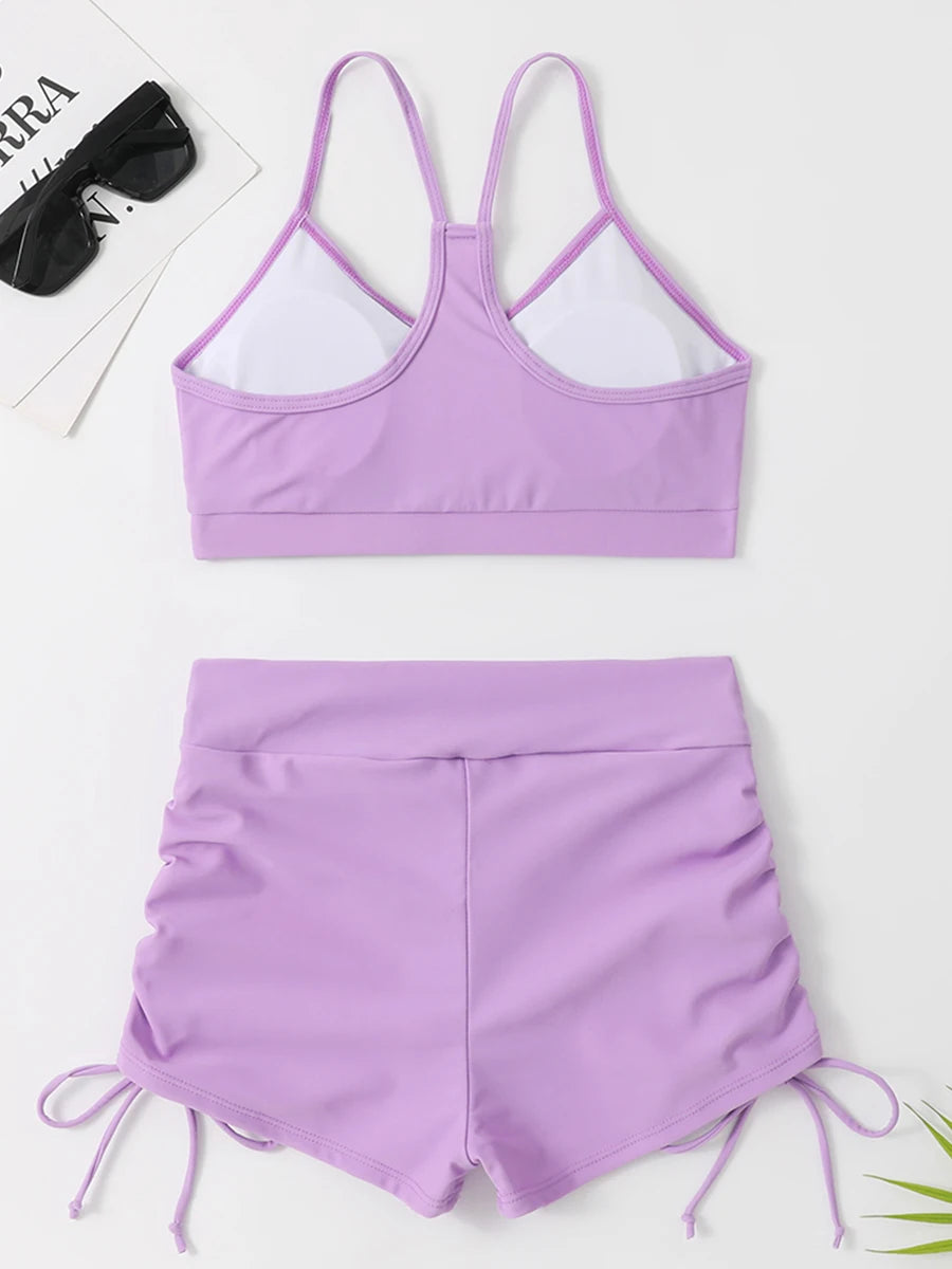 Magas Derékú Bikini Kötős