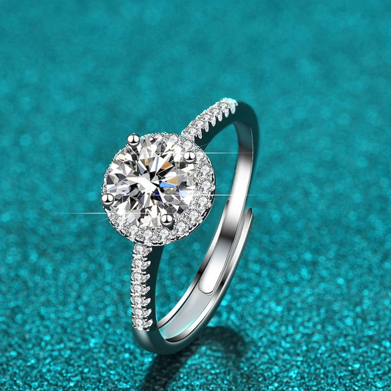 Aiternity Moissanite Gyűrű S925
