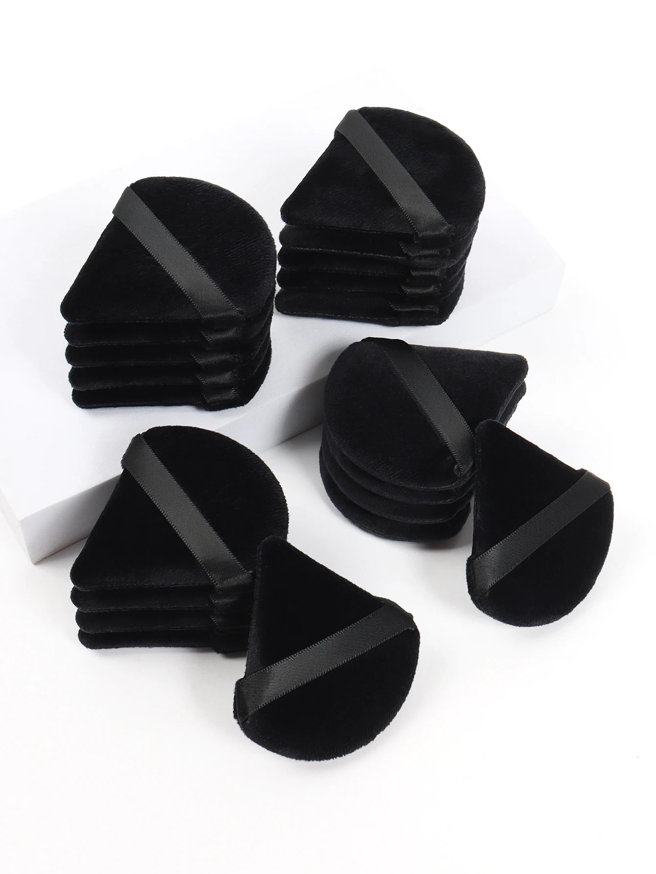 Black Triangle Powder Sponge