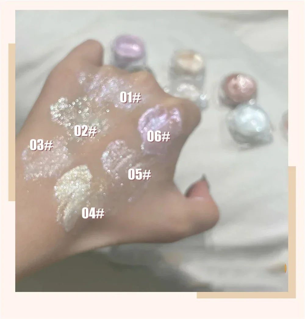 Zselés Glitter Szemhéjfesték