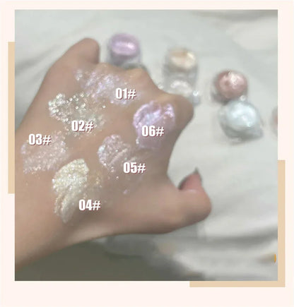 Zselés Glitter Szemhéjfesték