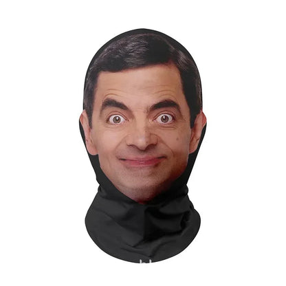 Realisztikus 3D Arcmaszk Férfiaknak és Nőknek - Halloween Cosplay Balaclava