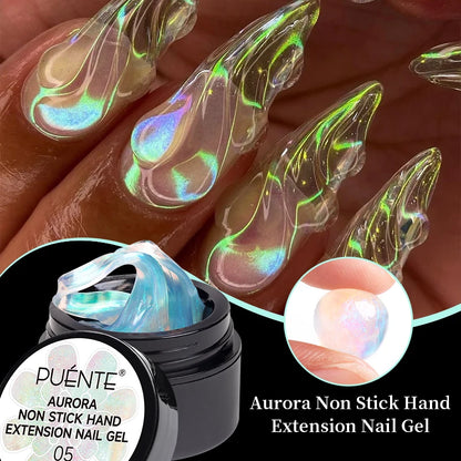 Puente Cat Eye Gel Fényes Kék