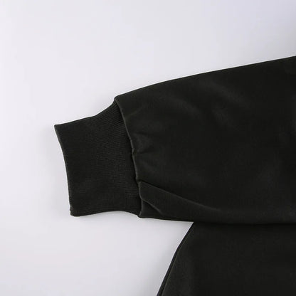 Liva Girl Gótikus Zip Hoodie