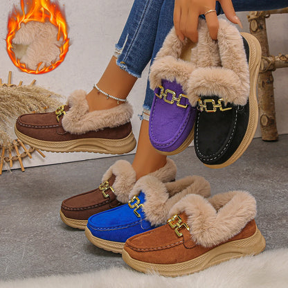 Stiefeletten mit warmem Plüschfutter