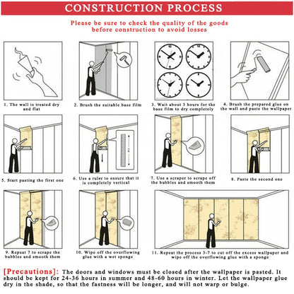 DZQCN Velúr Tapéta 3D Csíkos
