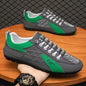 Férfi Nyári Félcipő Baotou Papucs - Divatos Lapos Talpú Bean Shoes