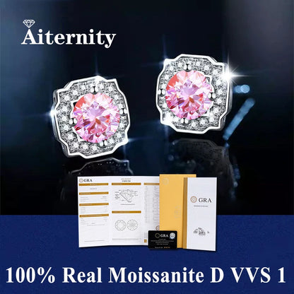 Moissanite Fülbevaló Aiternity