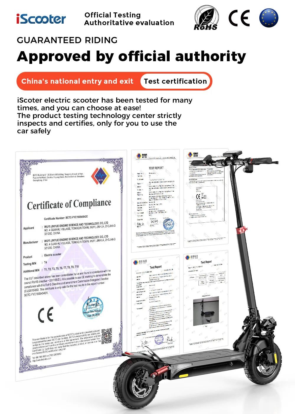 iScooter iX4 800W Adventure App