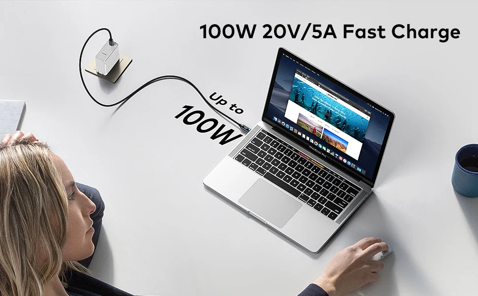 Lieve 100W USB C Cable