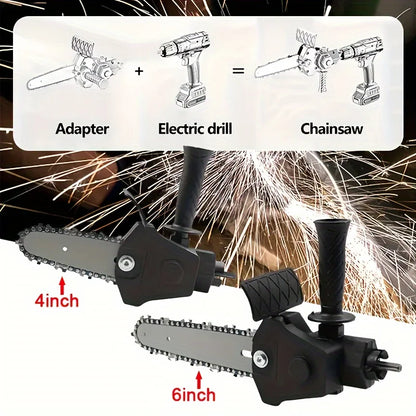 Mini Láncfűrész Fúró Átalakító