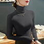 JEYONGZOOCN Turtleneck Warm Women