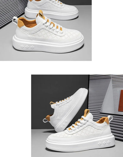 Férfi Casual Sportcipő - Lélegző Platform Sneaker