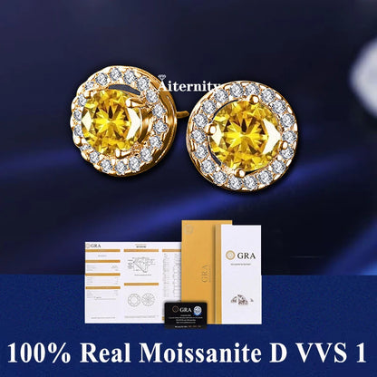 Moissanite Fülbevaló AITERNITY